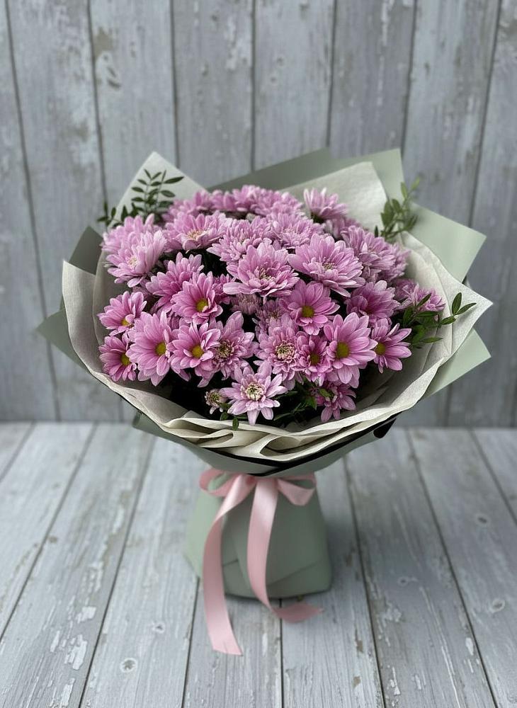 Букет цветов из: Хризантемы в Боровский Тюменская область