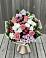Букет цветов из: Альстромерии, Гвоздики, Розы и Хризантемы в Боровский Тюменская область