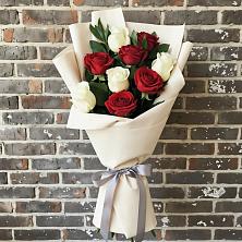 Букет цветов из:  Розы в Боровский Тюменская область
