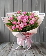 Букет Розовый кустик в Боровский Тюменская область