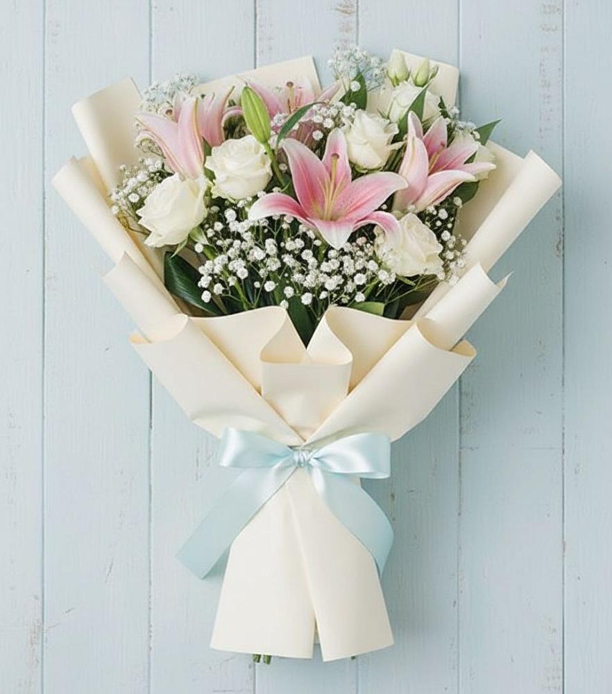 Букет цветов из: Лилии в Боровский Тюменская область