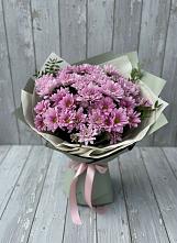 Букет цветов из:  Хризантемы в Боровский Тюменская область