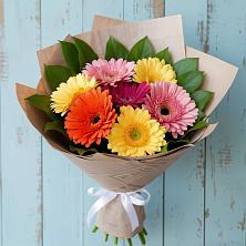 Букет цветов из:  Герберы в Боровский Тюменская область