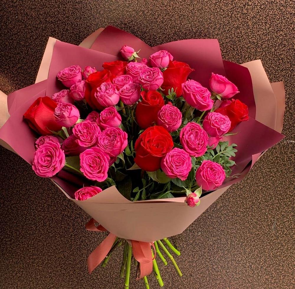 Букет В объятьях нежности в Боровский Тюменская область