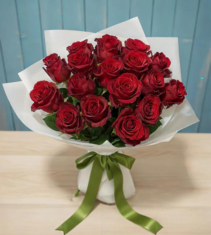 Букет Красные розы в Боровский Тюменская область