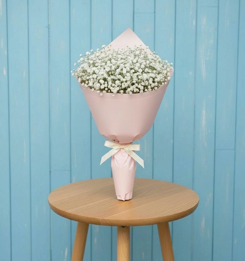 Букет цветов из: Гипсофила в Боровский Тюменская область