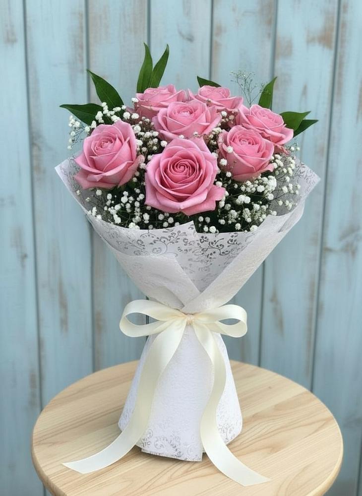 Букет цветов из: Розы в Боровский Тюменская область