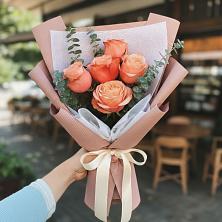 Букет цветов из:  Розы в Боровский Тюменская область