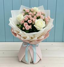 Букет цветов из:  Розы в Боровский Тюменская область