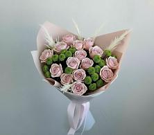 Букет цветов из:  Розы и Хризантемы #REPLACE_PRED# Боровский Тюменская область