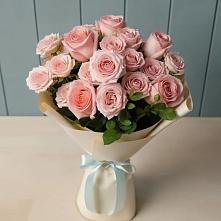 Букет Розовый шарм в Боровский Тюменская область
