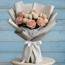 Букет цветов из:  Розы в Боровский Тюменская область