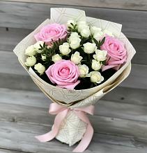 Букет цветов из:  Розы в Боровский Тюменская область