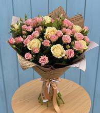 Букет цветов из:  Розы #REPLACE_PRED# Боровский Тюменская область