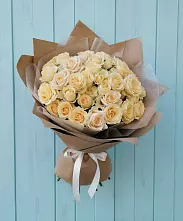 Букет Кремовое облако в Боровский Тюменская область