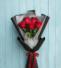 Букет цветов из:  Розы в Боровский Тюменская область