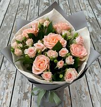 Букет цветов из:  Розы в Боровский Тюменская область