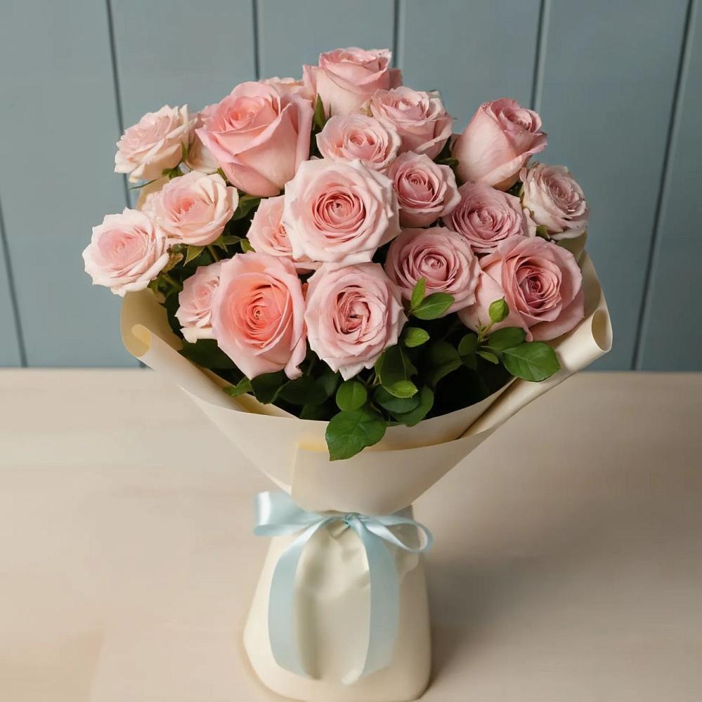 Букет Розовый шарм в Боровский Тюменская область