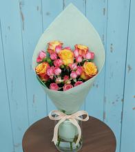 Букет цветов из:  Розы в Боровский Тюменская область