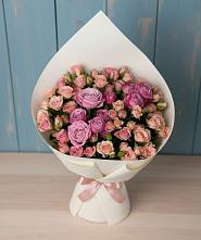 Букет цветов из:  Розы в Боровский Тюменская область